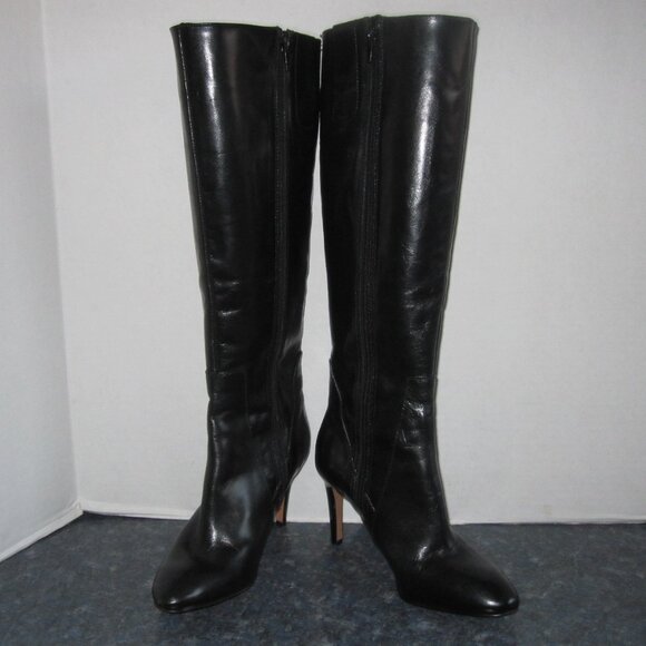 Nine West Knee High Leather "Moyen" Boots - Size 6M. - Picture 9 of 16